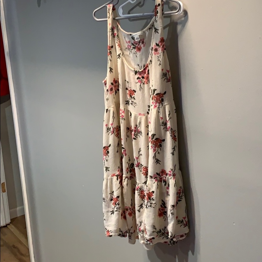 American eagle mini flounce dress